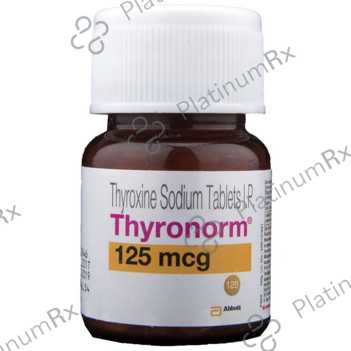 Thyronorm 125mcg Tablet 120s