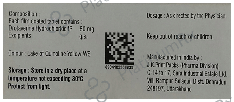 Drotikind 80mg Tablet
