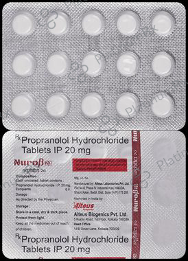 Nuro Beta 20mg Tablet 15 Tablet