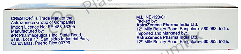 Crestor 20mg Tablet 10s