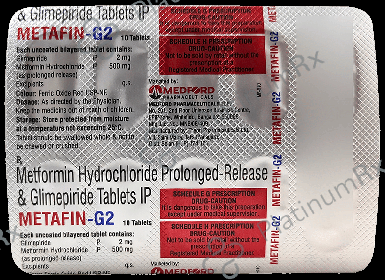 Metafin-G 2 Tablet PR
