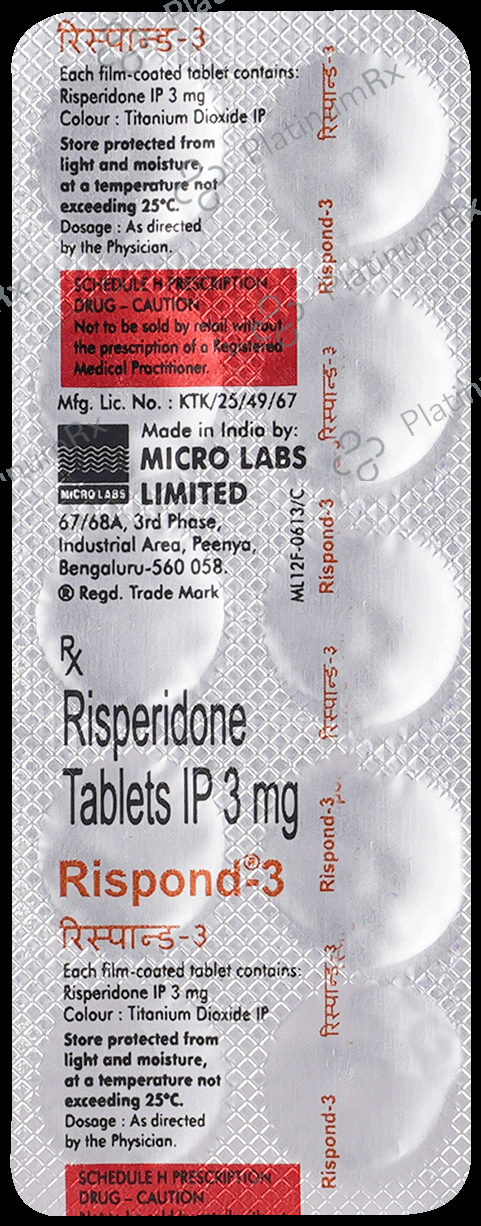 Rispond 3mg Tablet