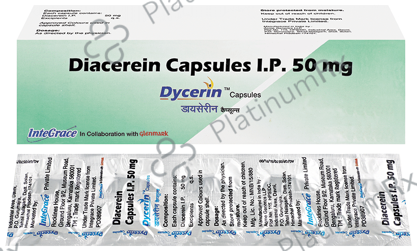 Dycerin 50mg Capsule 10s