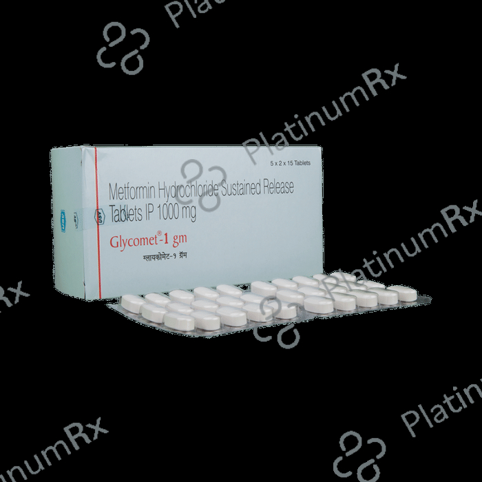 Glycomet SR 1mg Tablet 15s