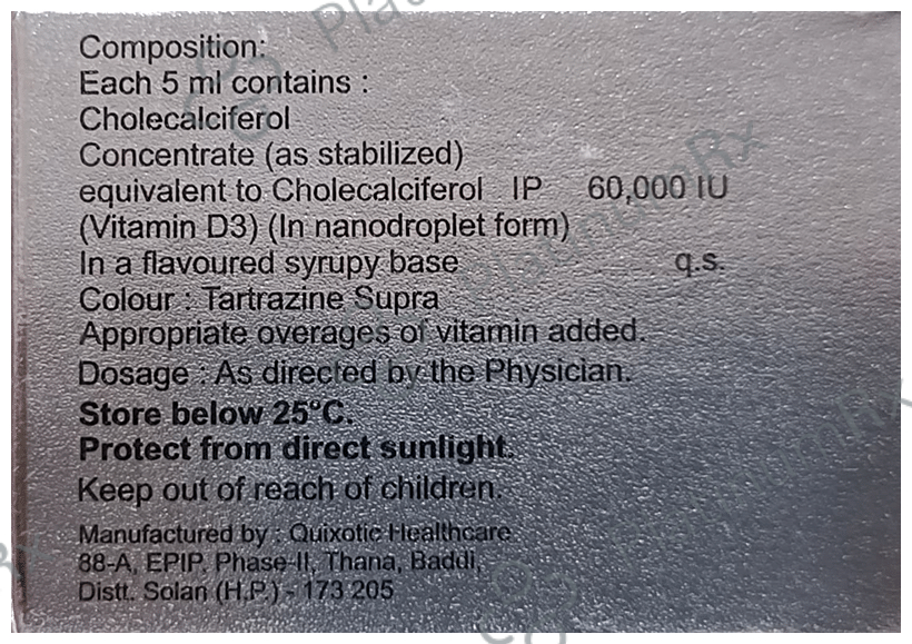 Gemsoline-D3 Nano Shot Litchi Sugar Free