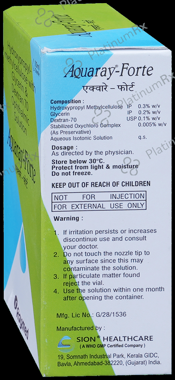 Aquaray-Forte Ophthalmic Solution