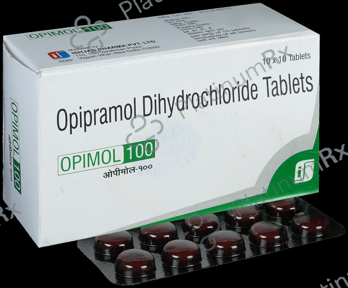 Opimol 100mg Tablet
