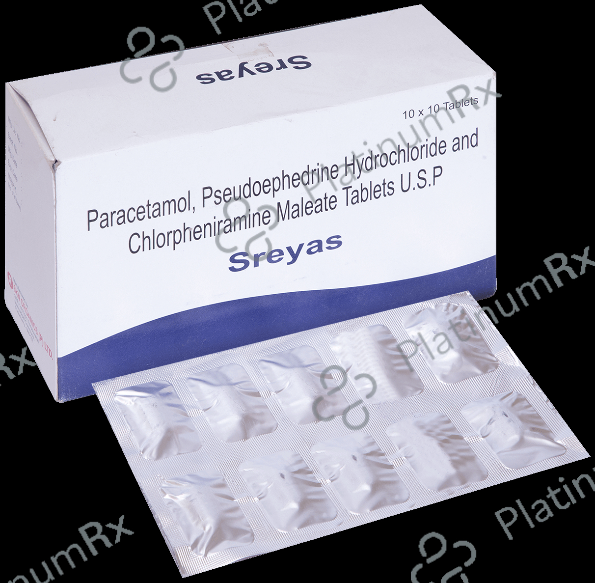 Sreyas 2/650/60mg Tablet 10s