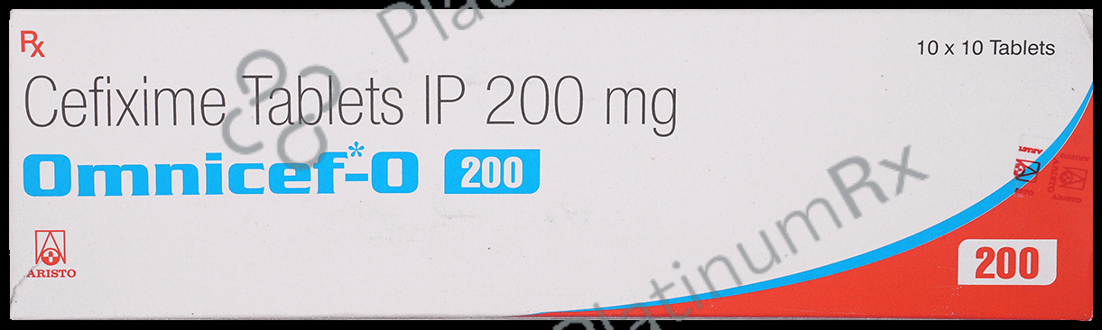 Omnicef O 200mg Tablet 10s