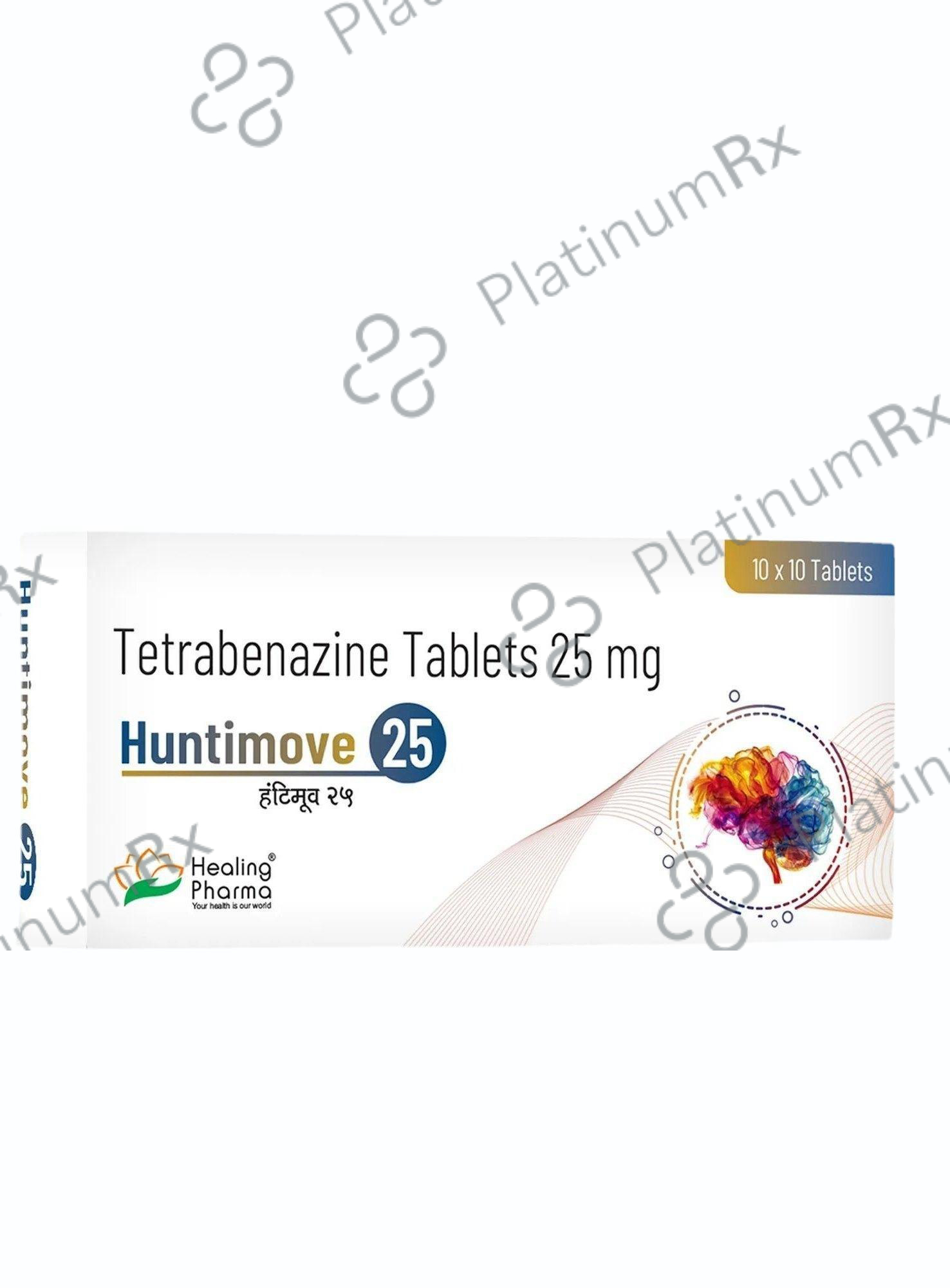 Huntimove 25mg Tablet 10s