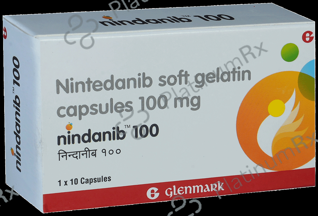 Nindanib 100mg Capsule 10s
