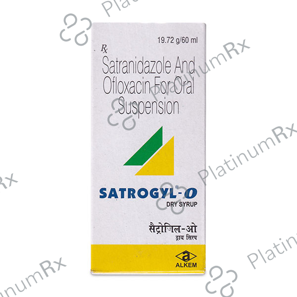 Satrogyl O 50/75mg Dry Syrup 60ml