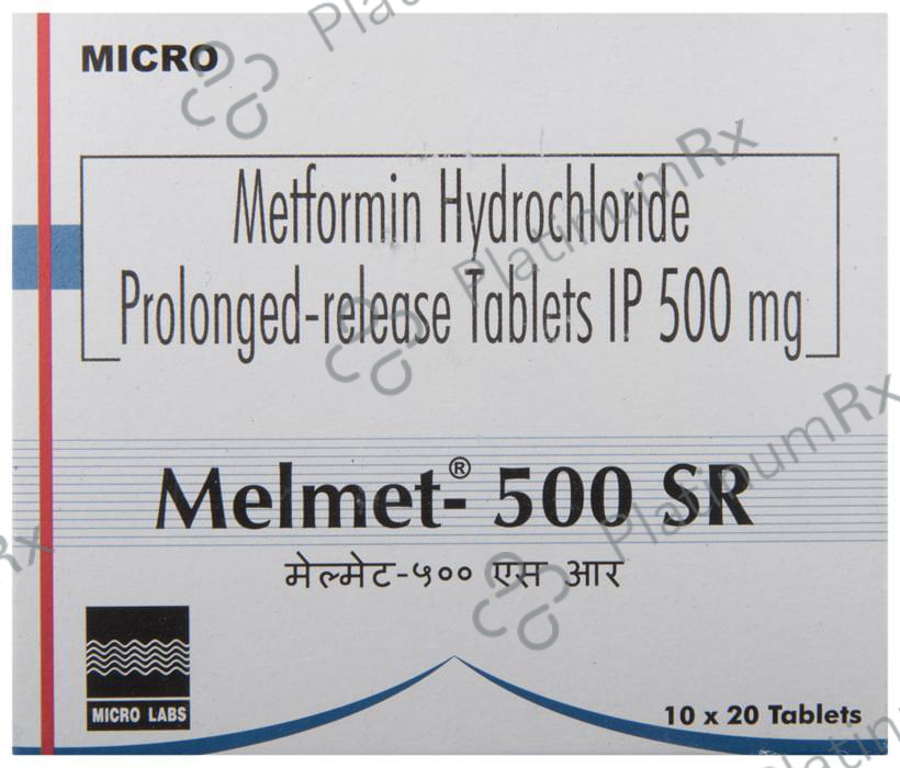 Melmet 500mg Tablet SR 20s