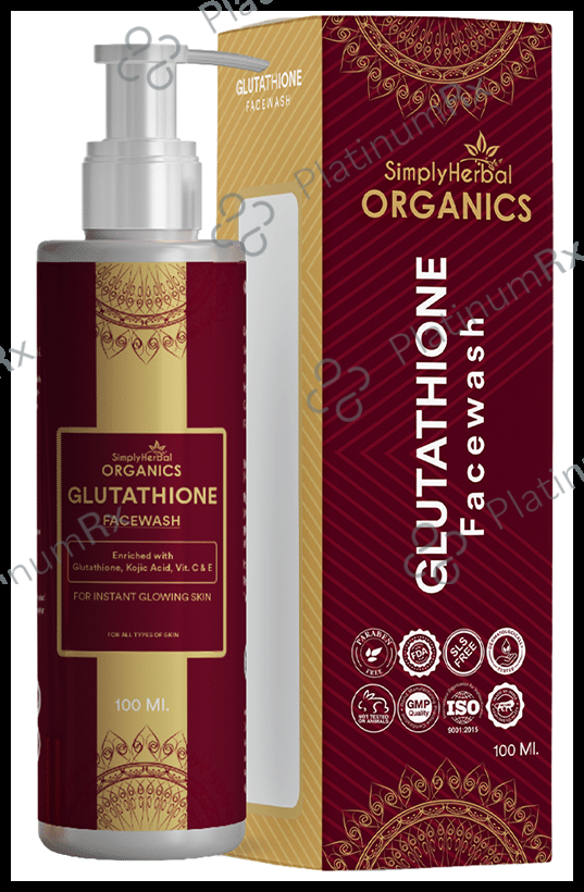 Simply Herbal Organics Glutathione Face Wash