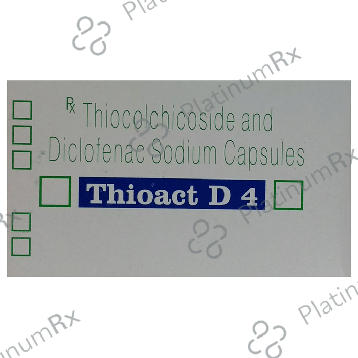 Thioact D 4/50mg Capsule 10s