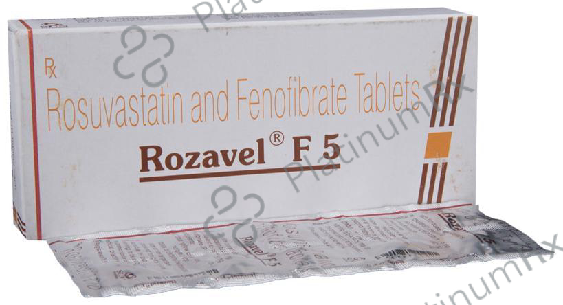 Rozavel F 5/160mg Tablet 10s