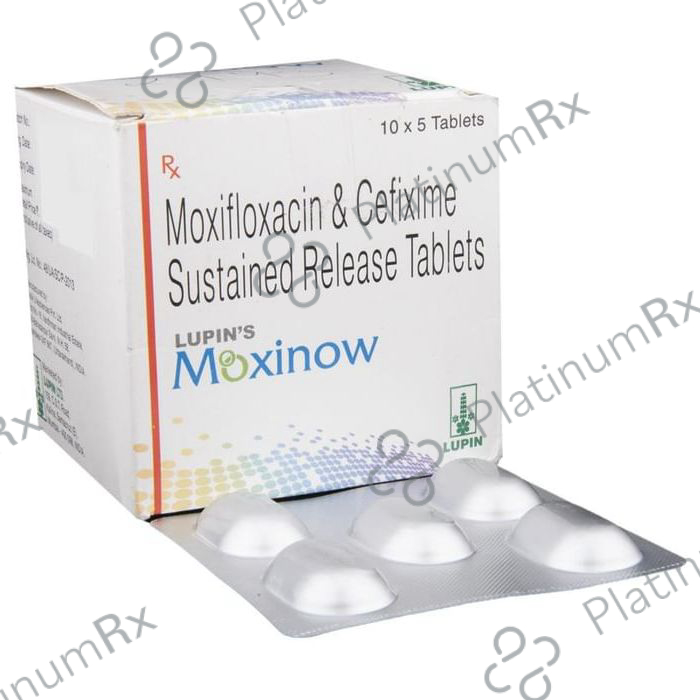 Moxinow 400/400mg Tablet SR 5s