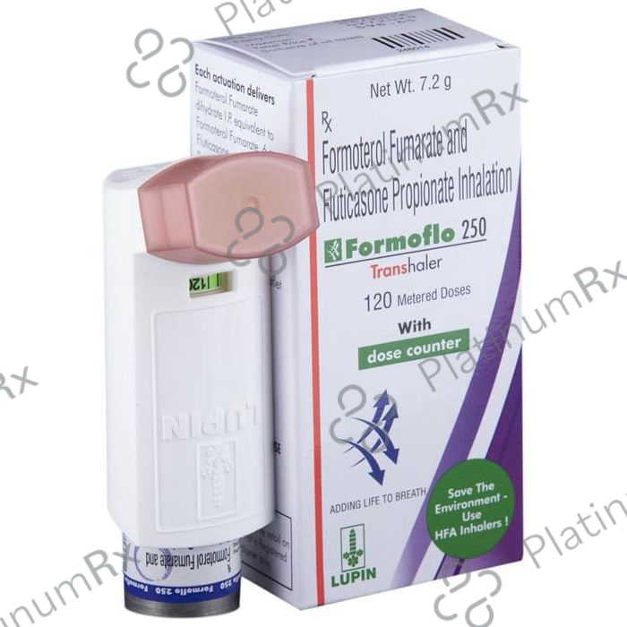 Formoflo 6/250mcg Transhaler 120MDI