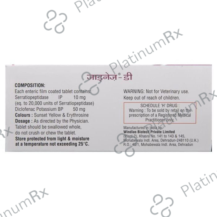 Zinase-D Tablet