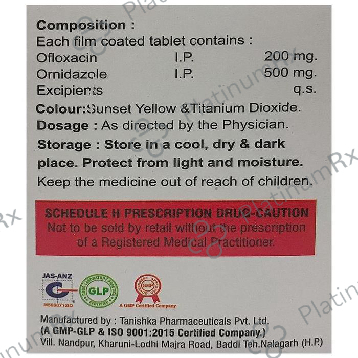 Ofloriv-OZ Tablet