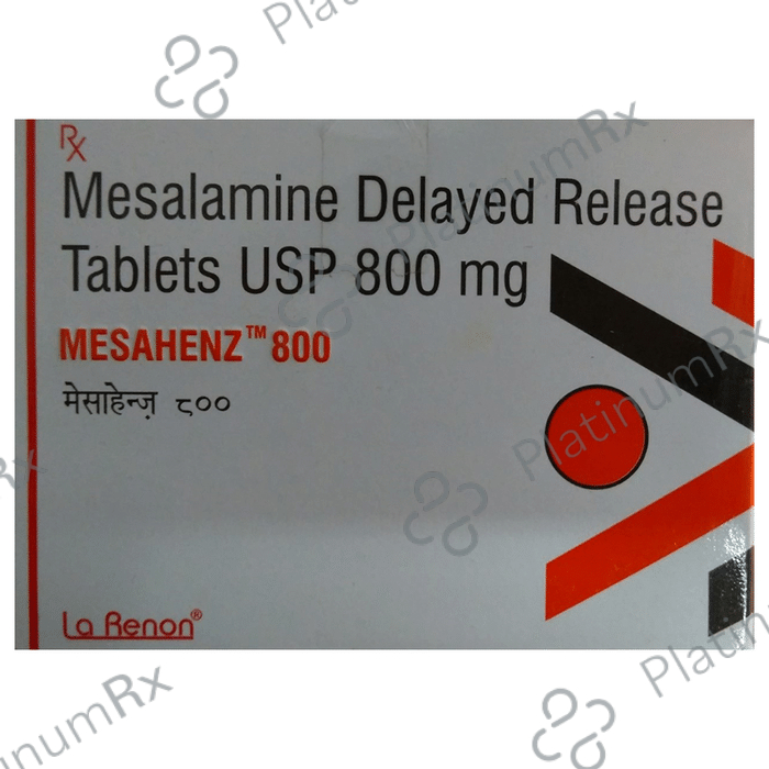 Mesahenz 800mg Tablet DR 10s