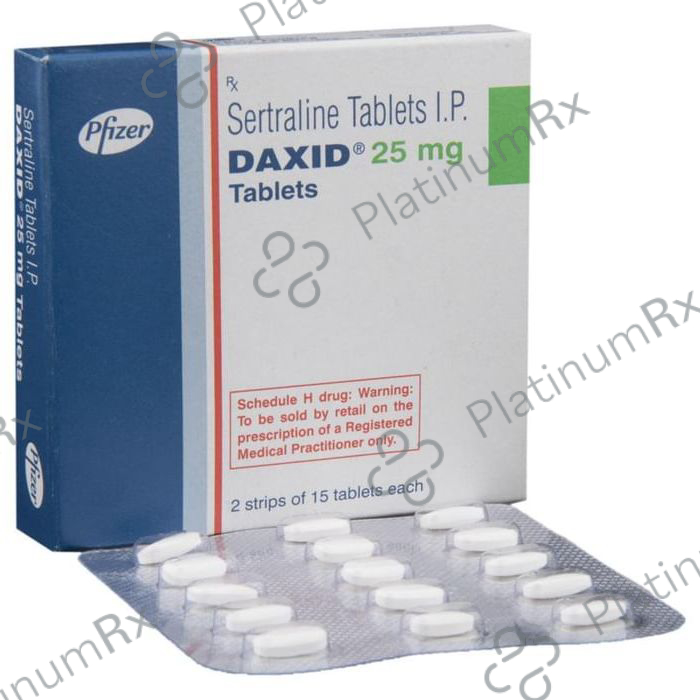 Daxid 25mg Tablet 15s