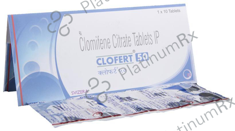 Clofert 50mg Tablet 10s