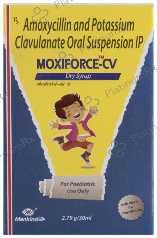 Moxiforce CV 200/28.5mg Dry Syrup 30ml