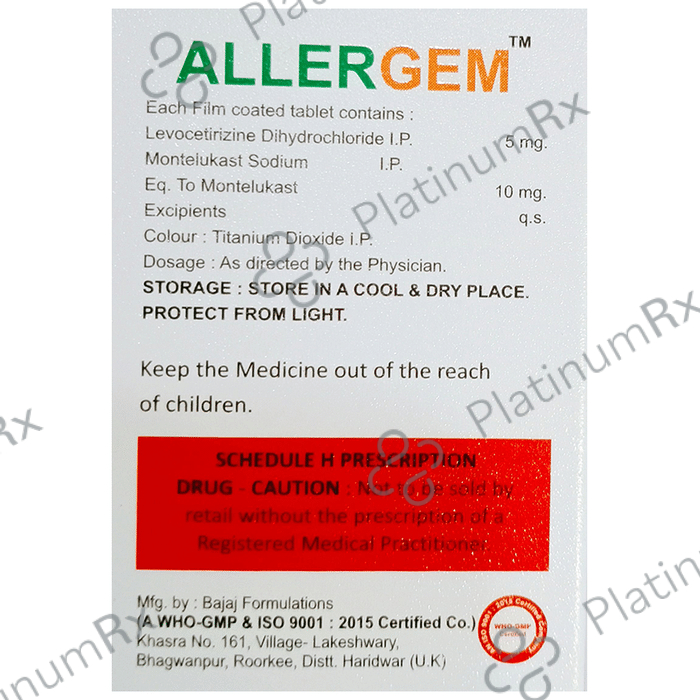 Allergem Tablet