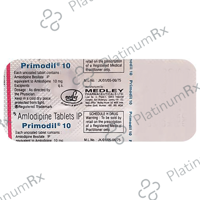 Primodil 10 Tablet