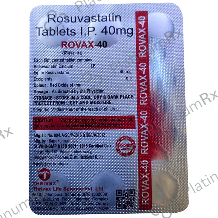 Rovax 40 Tablet
