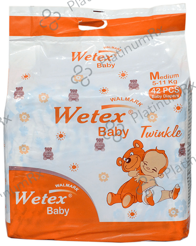 Wetex Medium Twinkle Baby Diaper