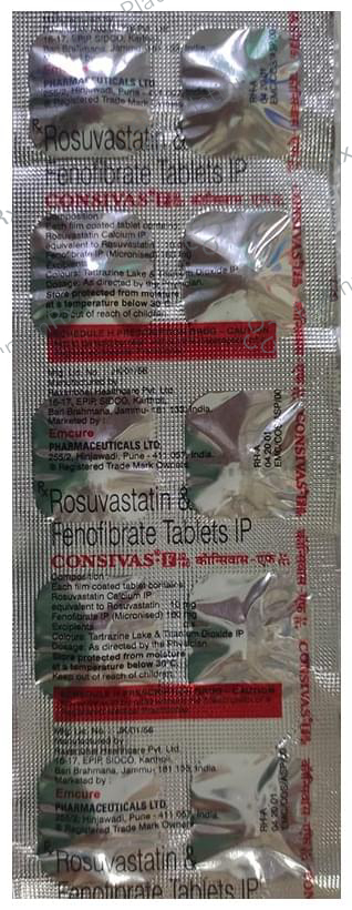 Consivas-F 10/160 Tablet