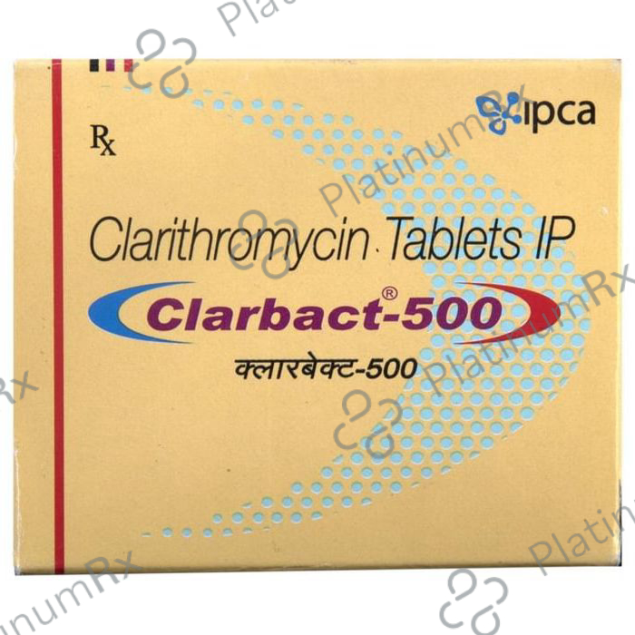 Clarbact 500mg Tablet 4s