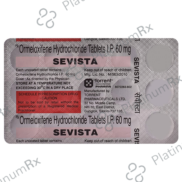 Sevista 60mg Tablet 15s