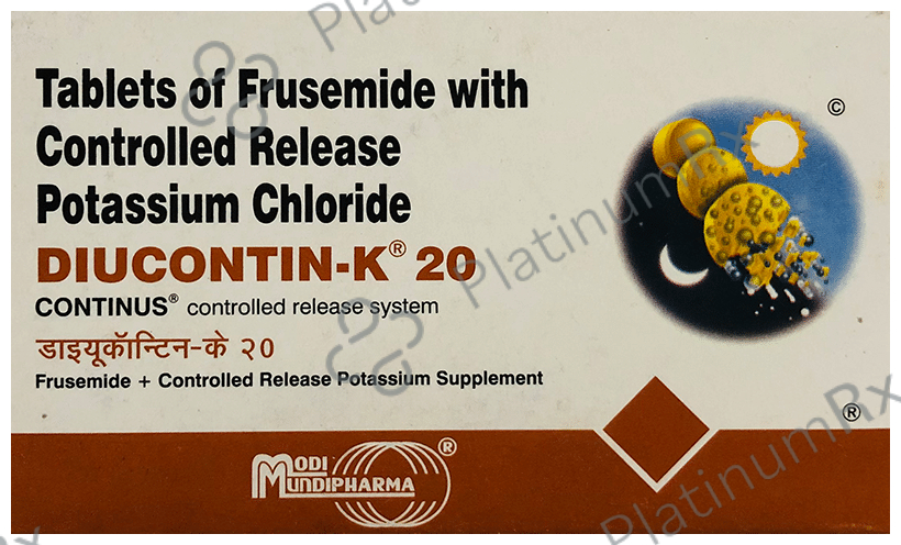 Diucontin-K 20mg/300mg Tablet