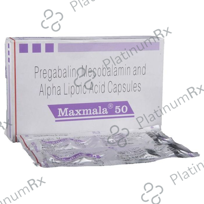 Maxmala 50 Capsule 10s