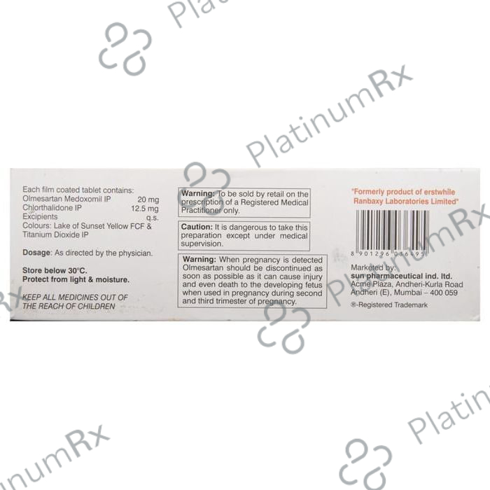 Olvance CT 12.5/20mg Tablet 10s