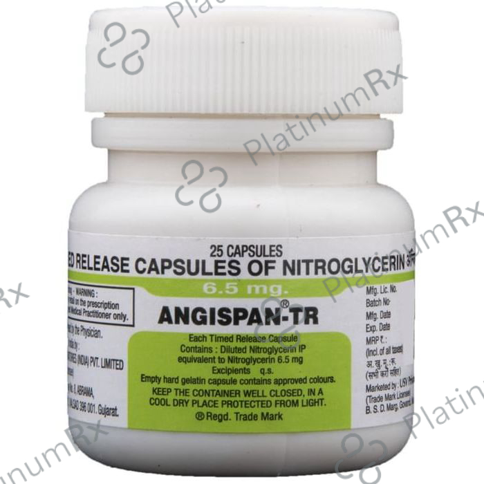 Angispan-TR 6.5mg Capsule