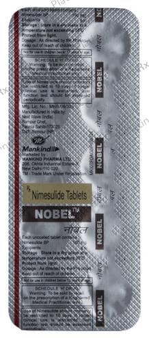 Nobel MD 100mg Tablet 10s