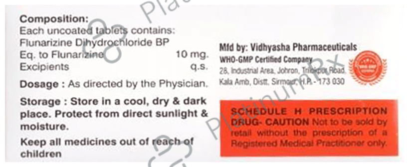 Flucalm 10mg Tablet