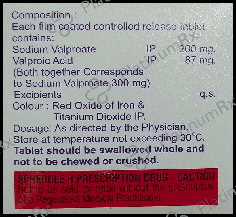 Valporate Chrono 300 Tablet CR