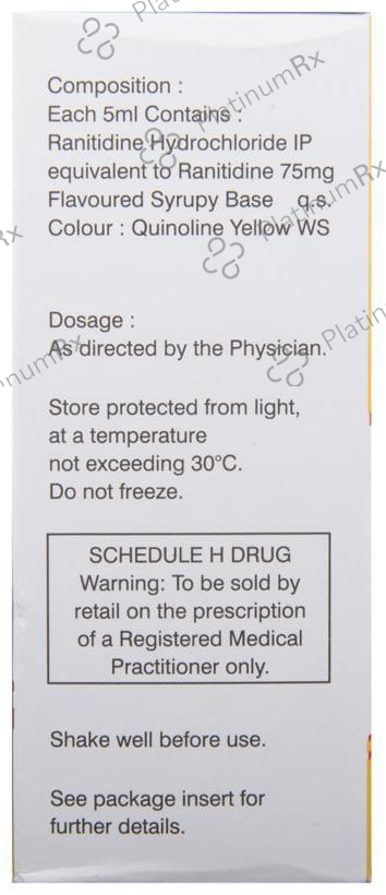 Rantop 75mg Mango Oral Syrup 100ml