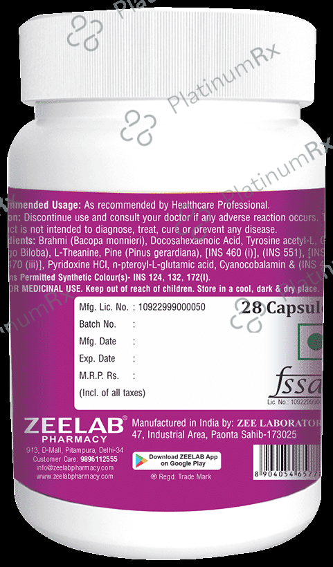 Zee Laboratories Neurozee Capsule
