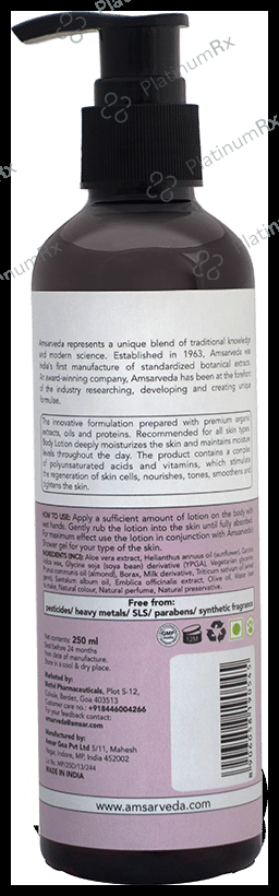 Amsarveda Body Lotion Rich Hydrating