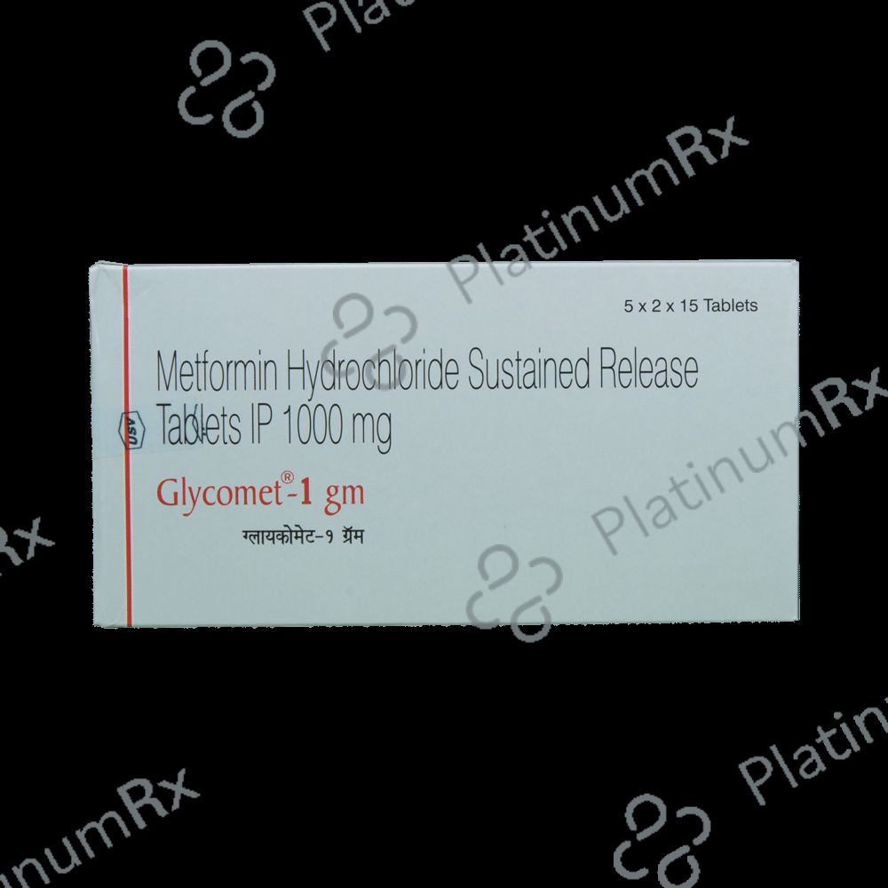 Glycomet SR 1mg Tablet 15s