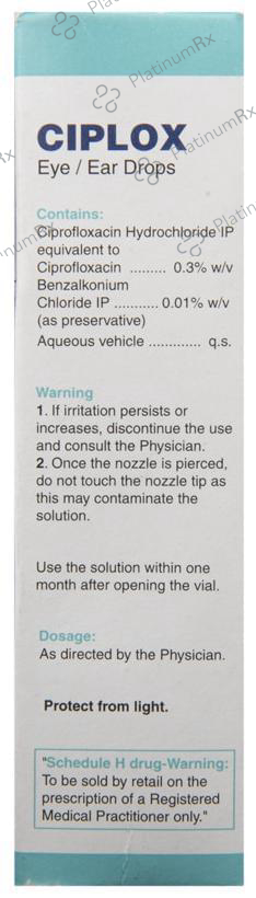 Ciplox 0.3% Eye/Ear Drops 10ml