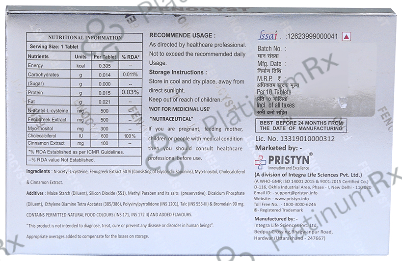 Pristyn Fenocyst Tablet