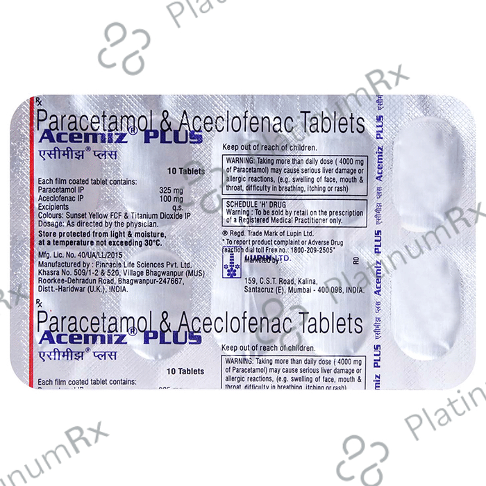 Acemiz Plus Tablet