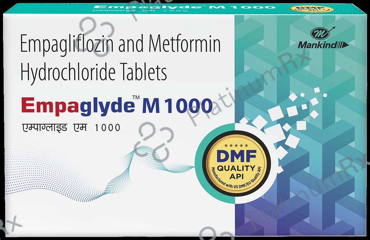 Empaglyde M 1000mg Tablet 10s